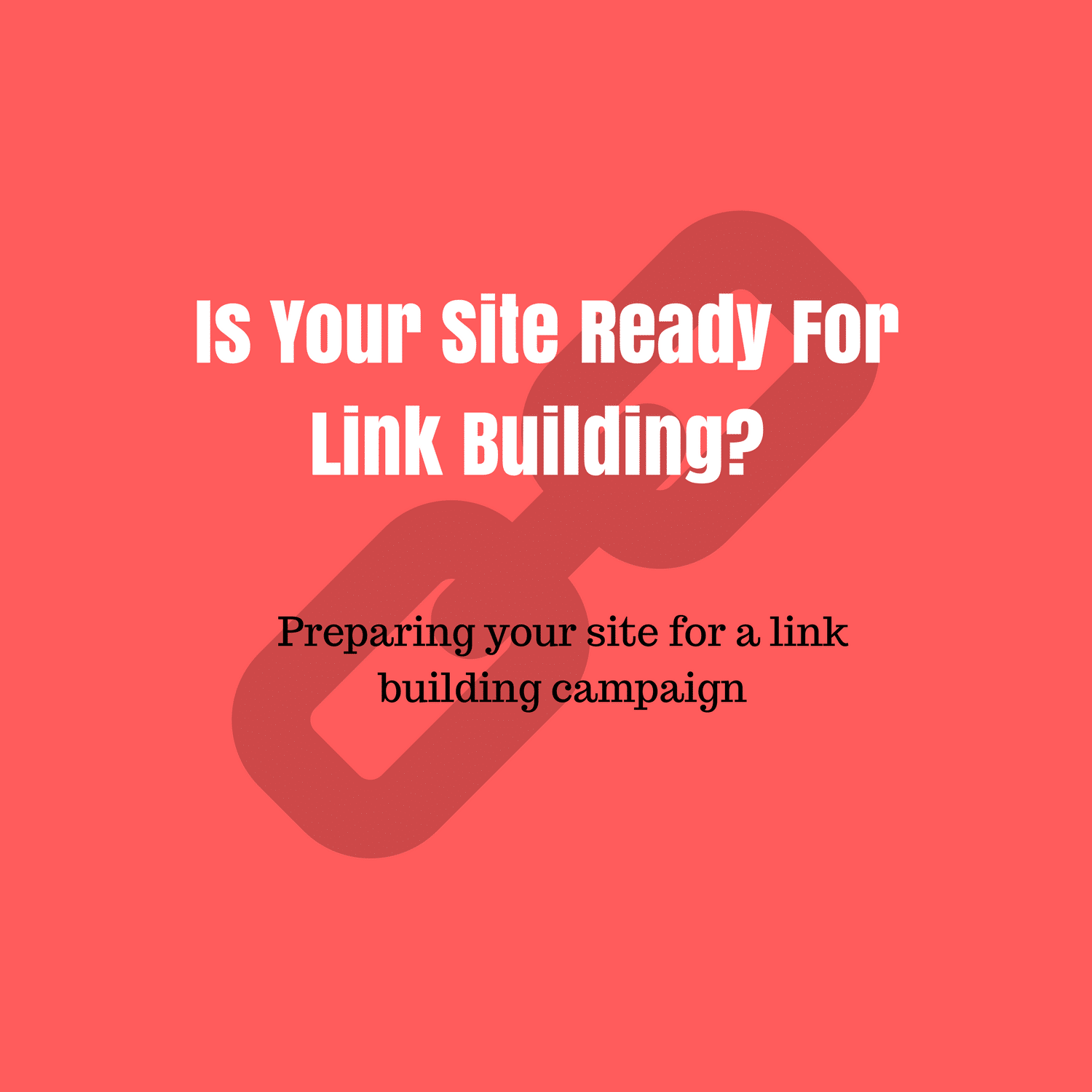 Is Your Site Ready ForLink Building - sparro