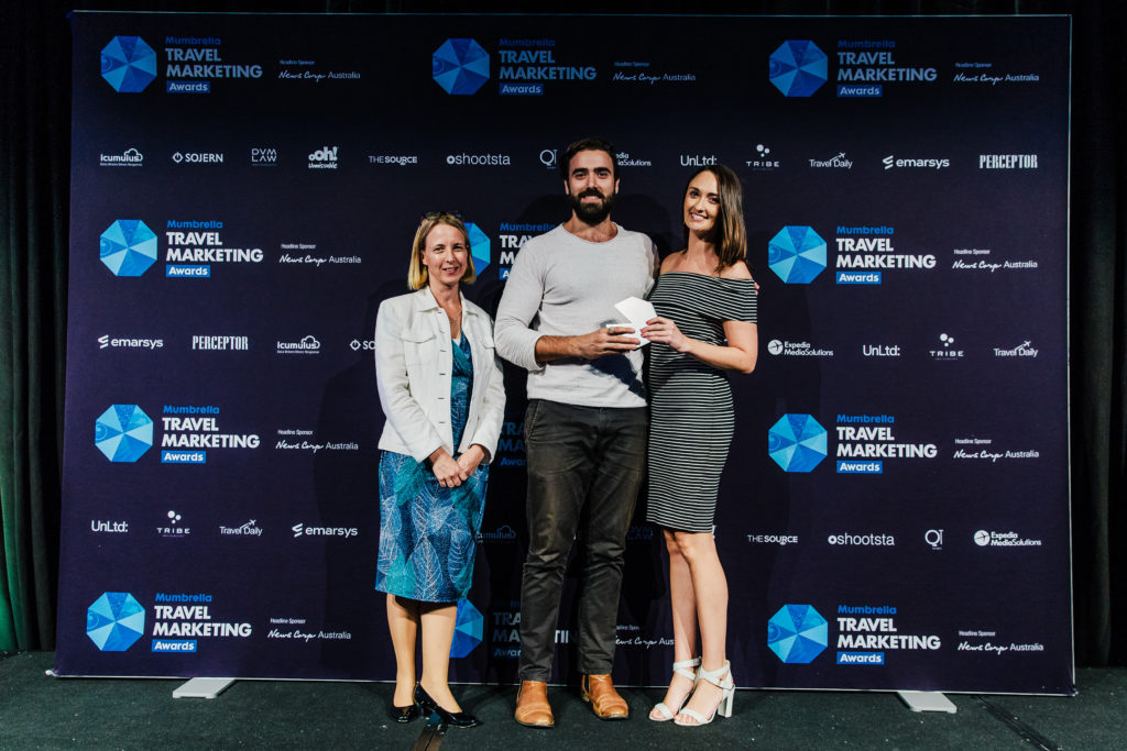 Sparro/REMI win the Mumbrella Travel Award for Innovation