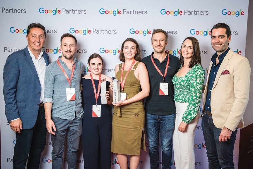 Sparro at the Google Premier Partner Awards 2018